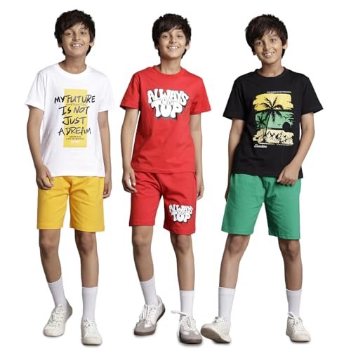 T2F Girls Cotton High Neck Oversized Fit DropShoulder Sweatshirt