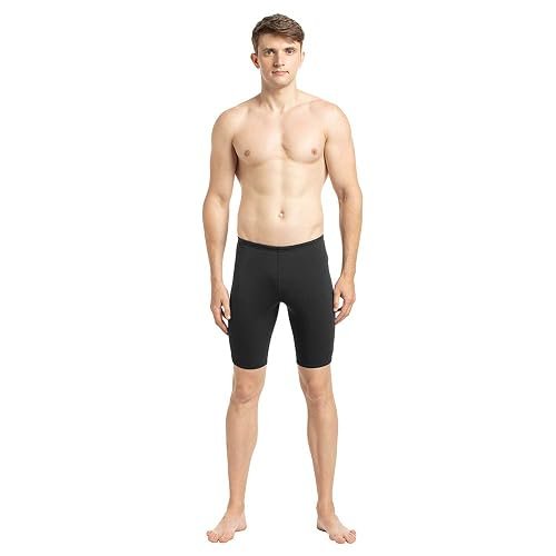 Vector Men's Printed Swimming Compression Jammer Shorts