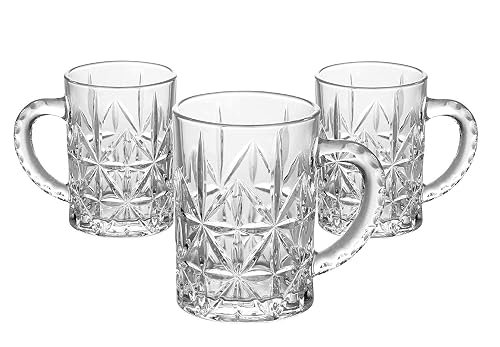 Italian Premium Glass Beer Mug 420ML