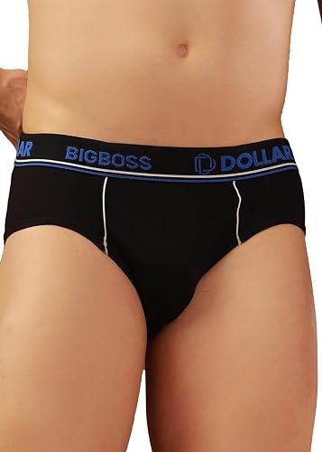 Dollar Bigboss Men's Solid Cotton Brief (Colour May Vary)