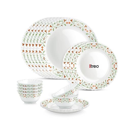 Treo by Milton Opalware Aurelia Meena Dinner Set