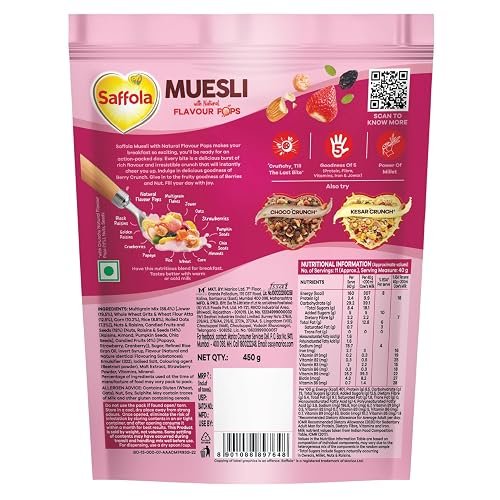 Saffola Muesli 450gm