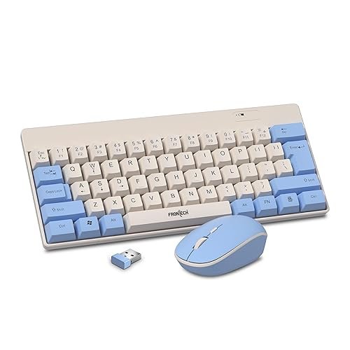 Frontech Wireless Keyboard and Mouse Combo