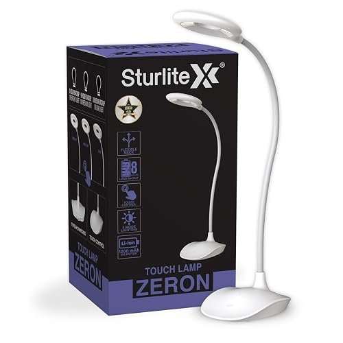 Sturlite Zeron 5W Rechargeable LED Table Lamp