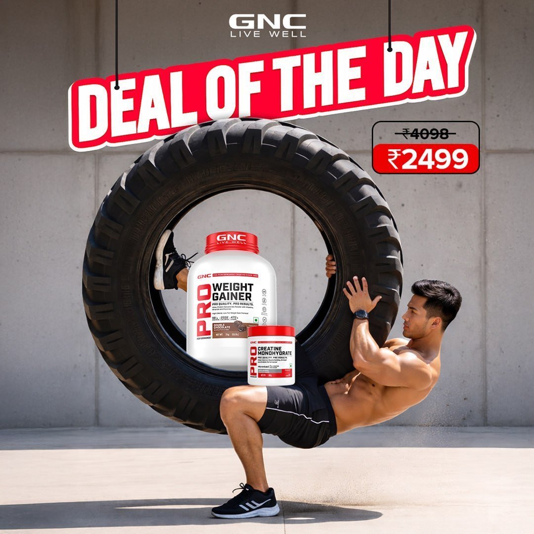 GNC Fitness Combo Deal