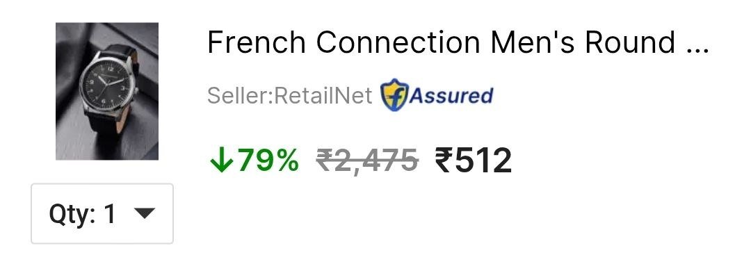 French Connection Watch