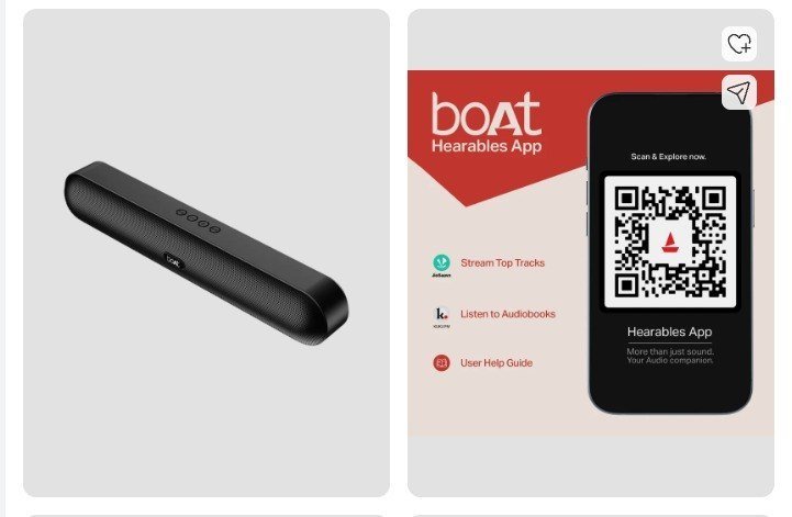 boAt Aavante Bar 10W Bluetooth Speaker