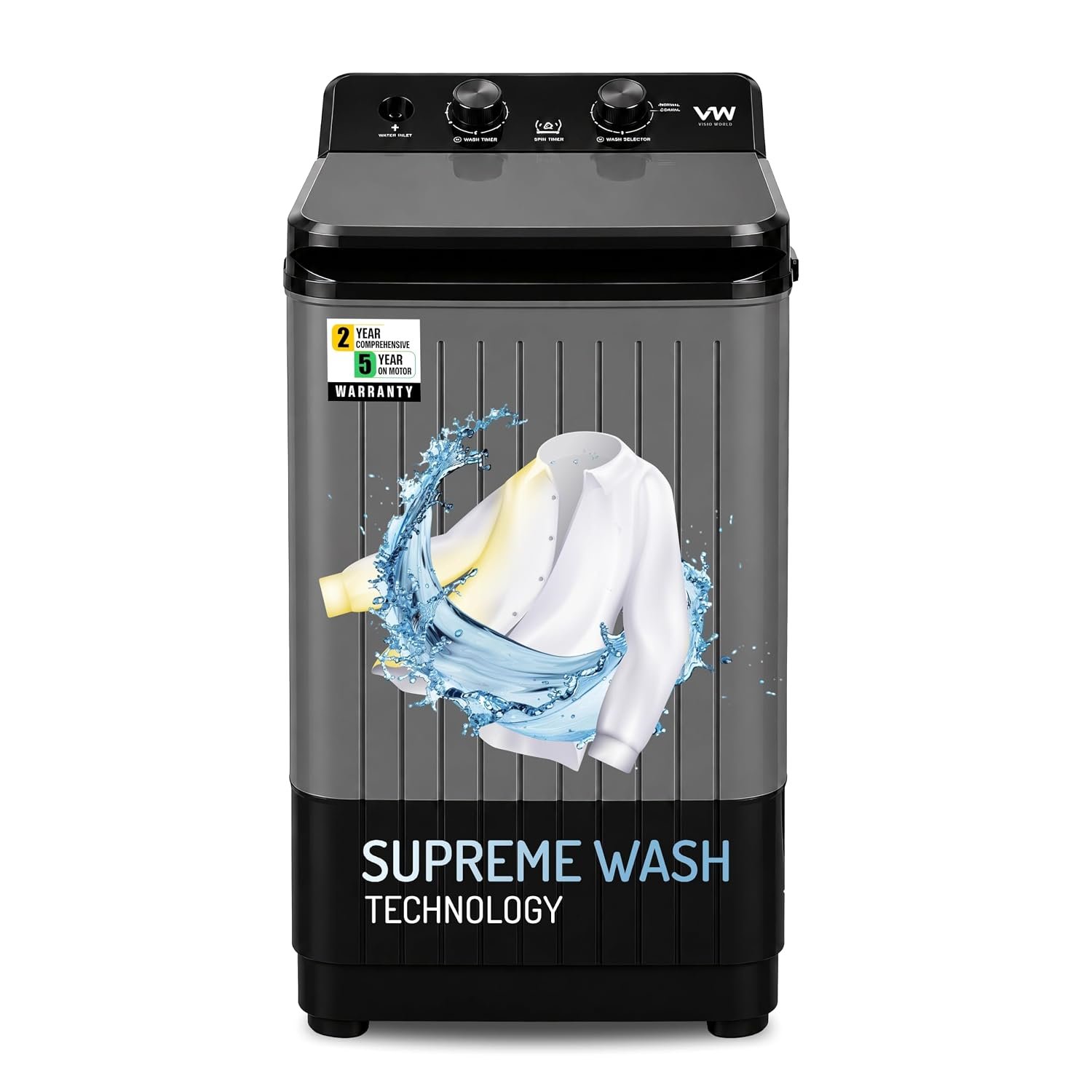 VW 8.5 kg Top Load Washer Only .