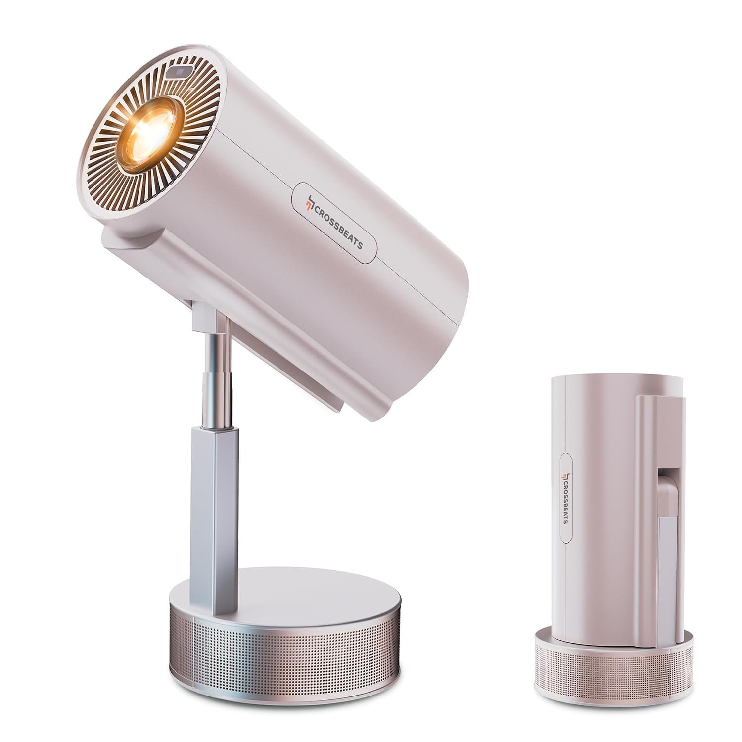 Crossbeats Lumex Pro Smart 4K Support, Mini Projector