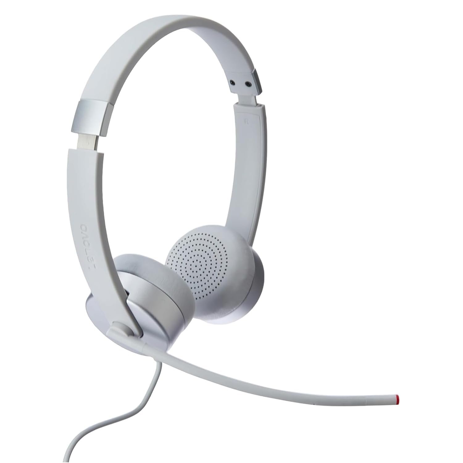 Lenovo 100 Stereo Wired On Ear Headphones with Mic