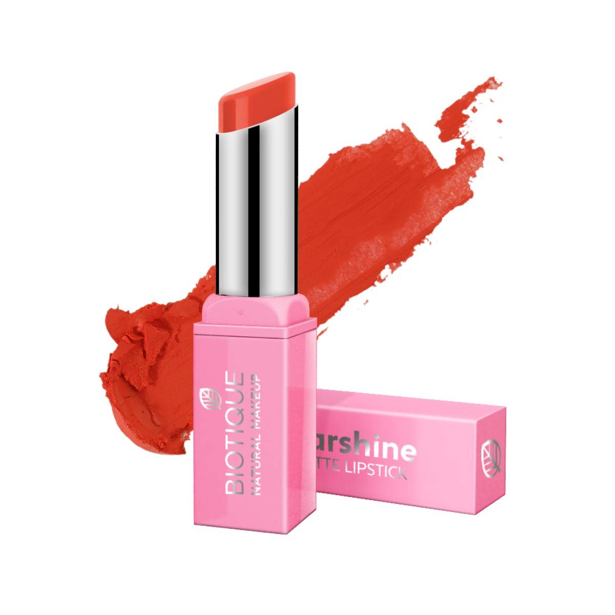 Biotique Natural Makeup Starshine Matte Lipstick, 3.5g Cream