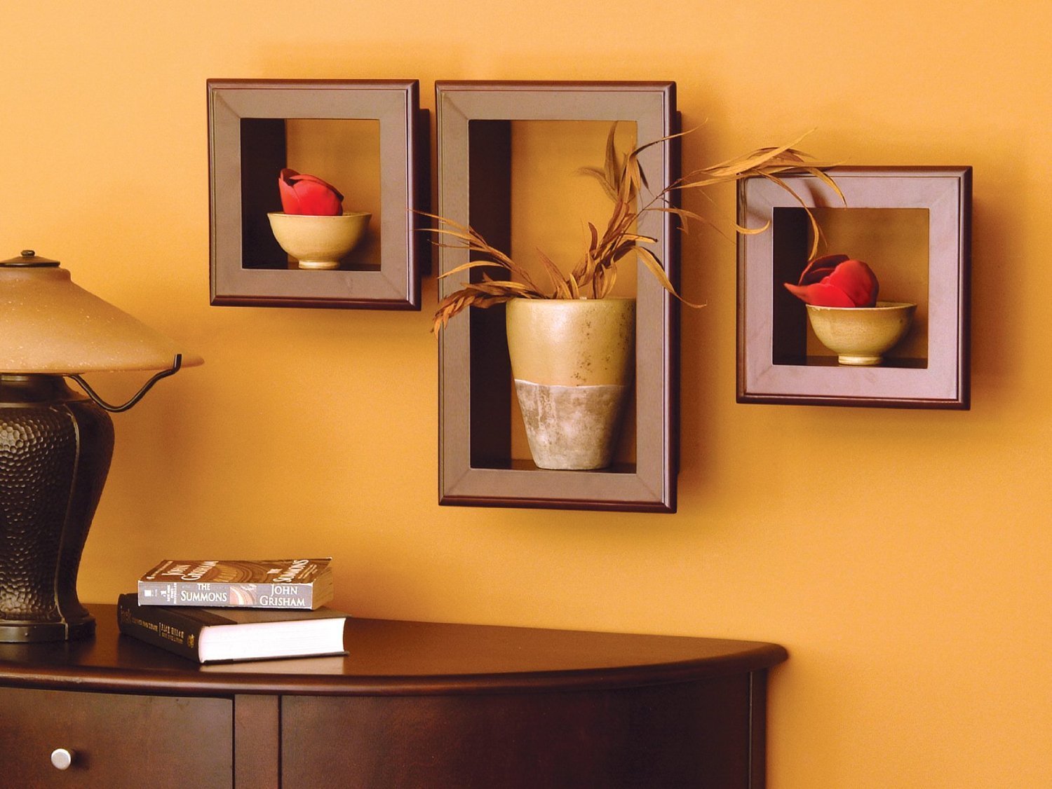 Home Sparkle Set of 3 Wall Shelves