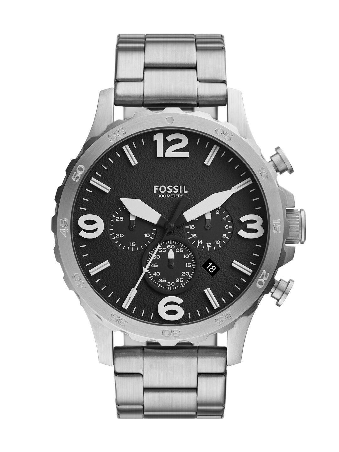 Buy Fossil Men Dial & Stainless Steel Straps Analogue Watch JR1532 -  - Accessories for Men