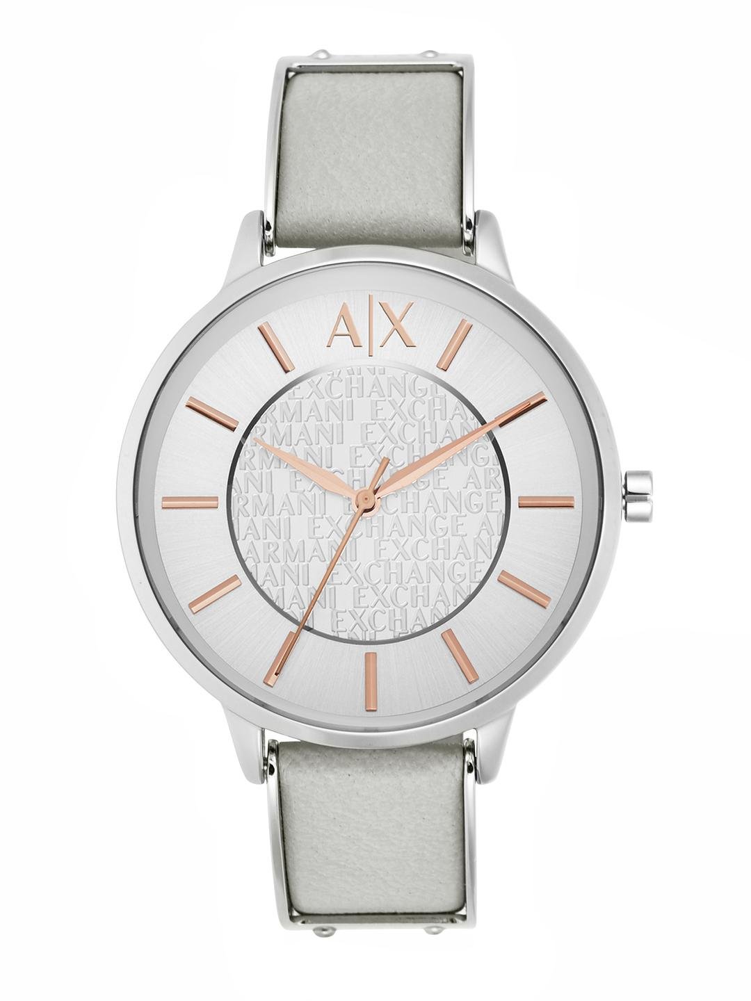 Buy Armani Exchange Women Leather Straps Analogue Watch AX5311I -  - Accessories for Women