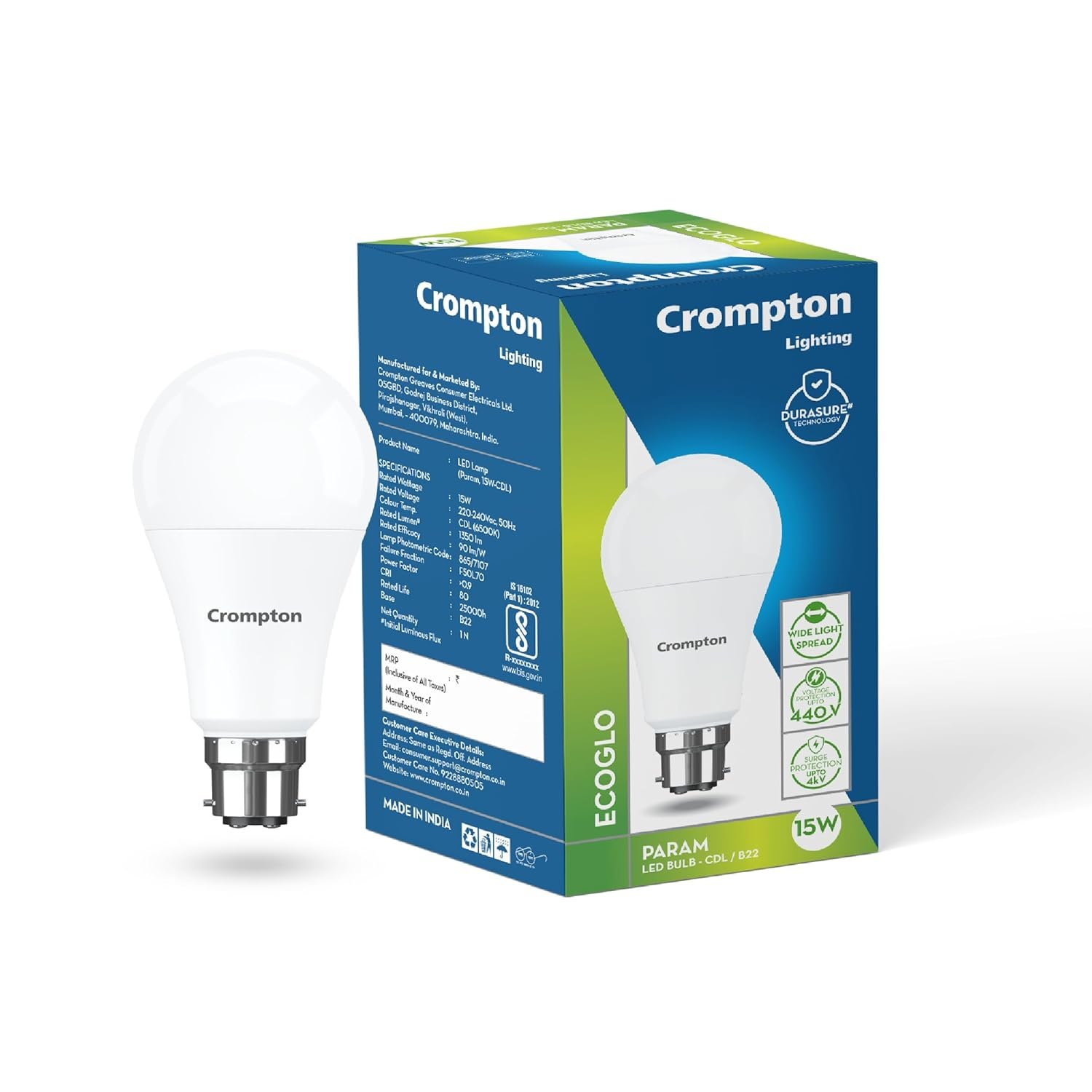 Crompton 13W LED Bulb .