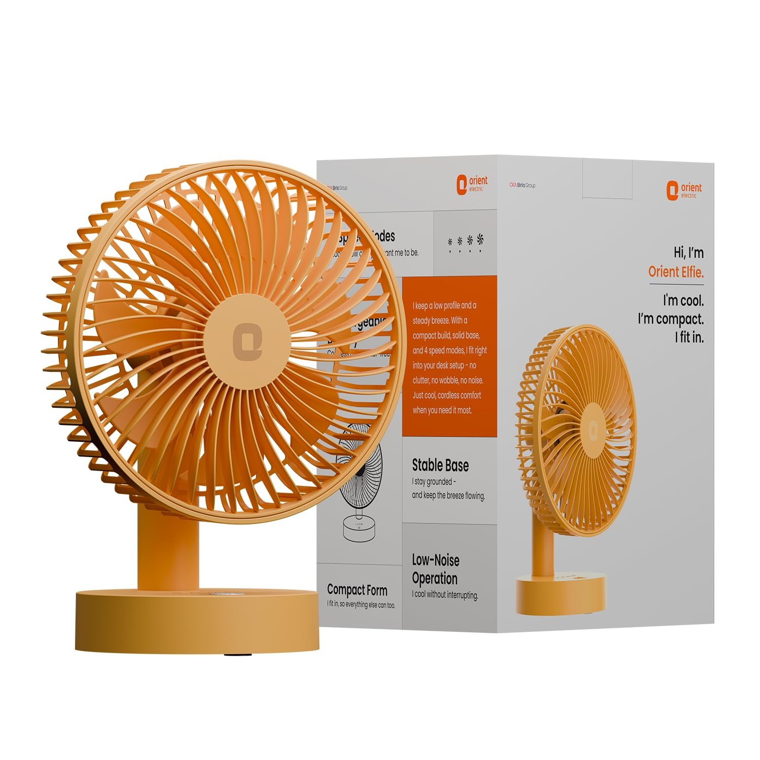 Orient Electric Elfie Rechargeable Personal Fan