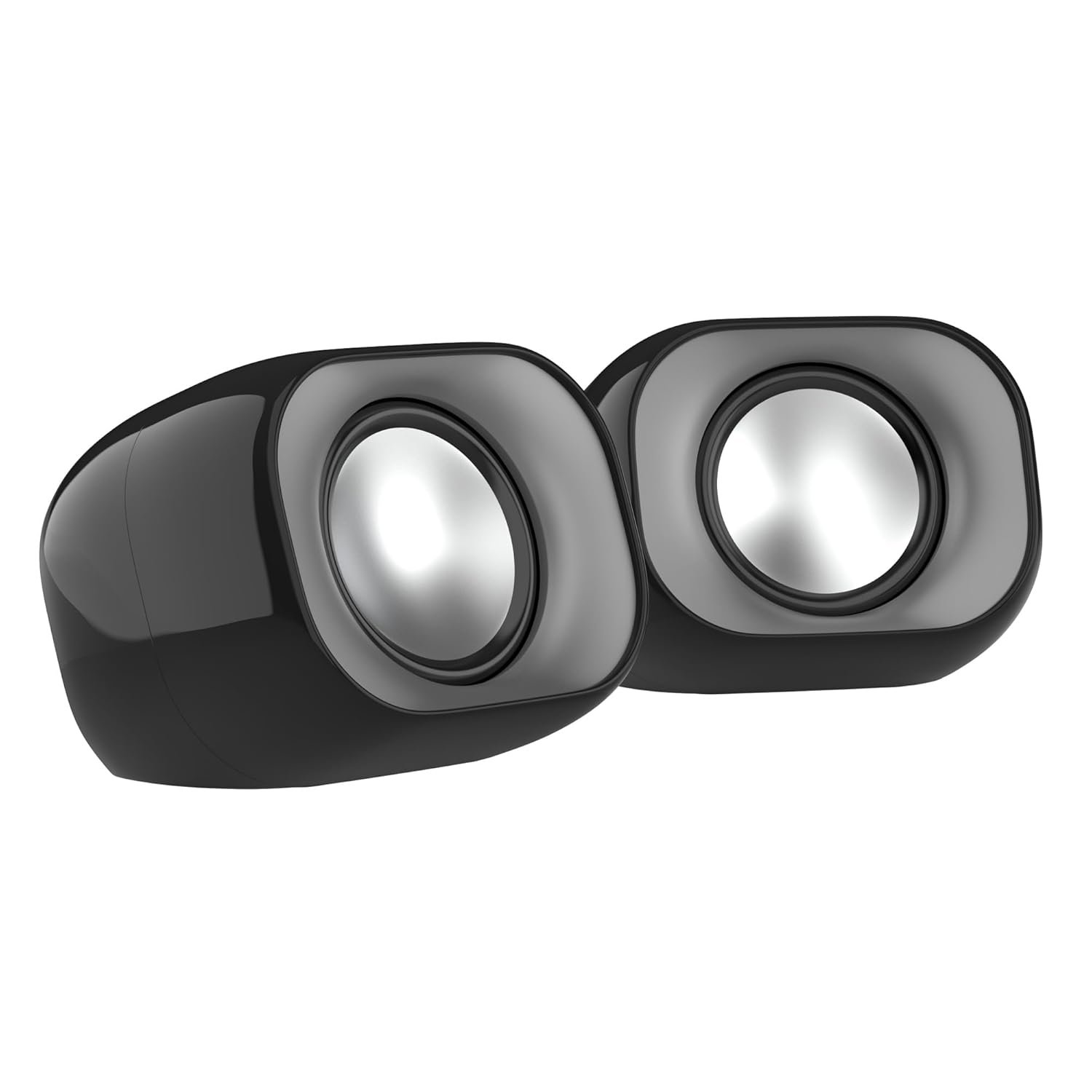 HP DHS-2111 Wired Speaker, 2-Channel Surround Sound, 3.5mm aux connectivity