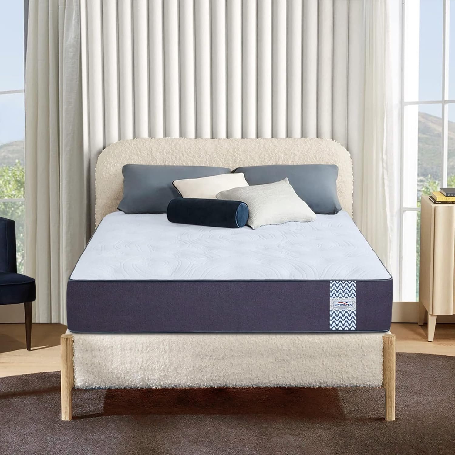 Springtek Hybrid Hard & Soft Dual Comfort Mattress...