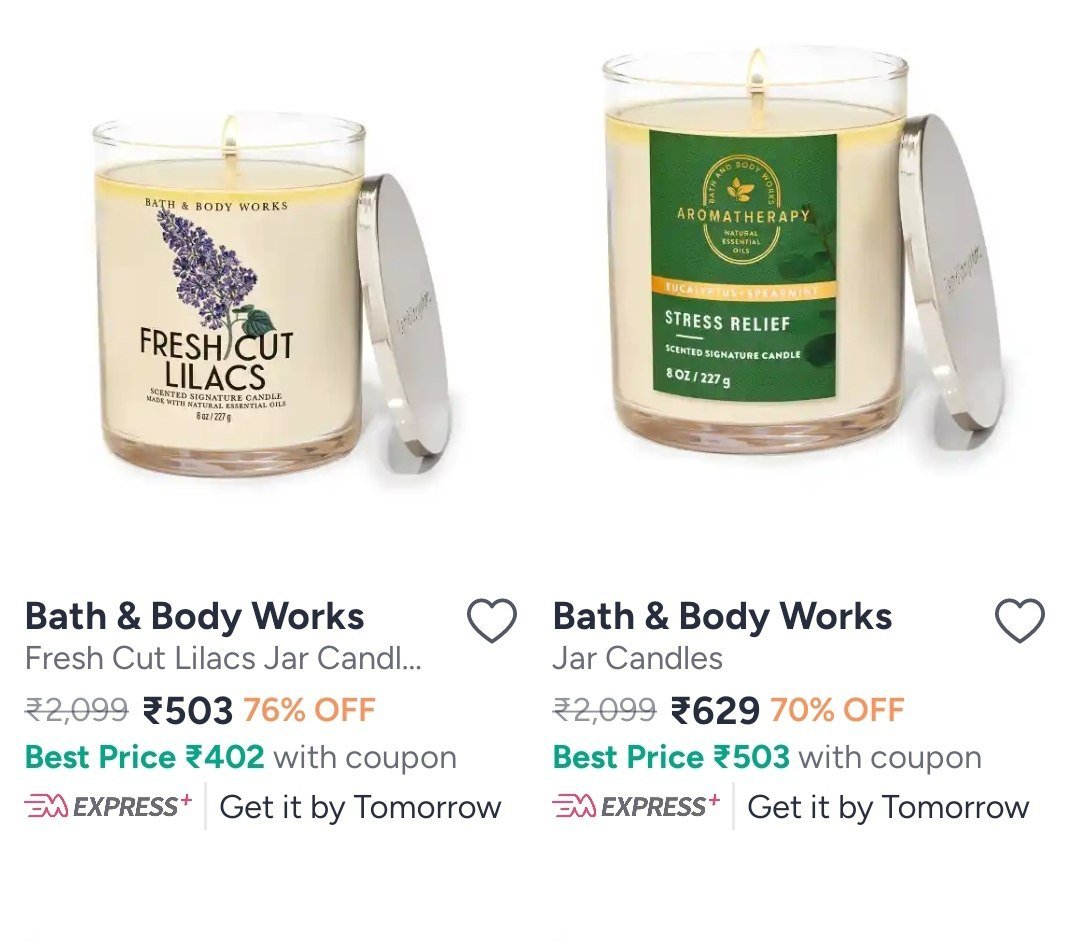 Buy Bath & Body Works Candles