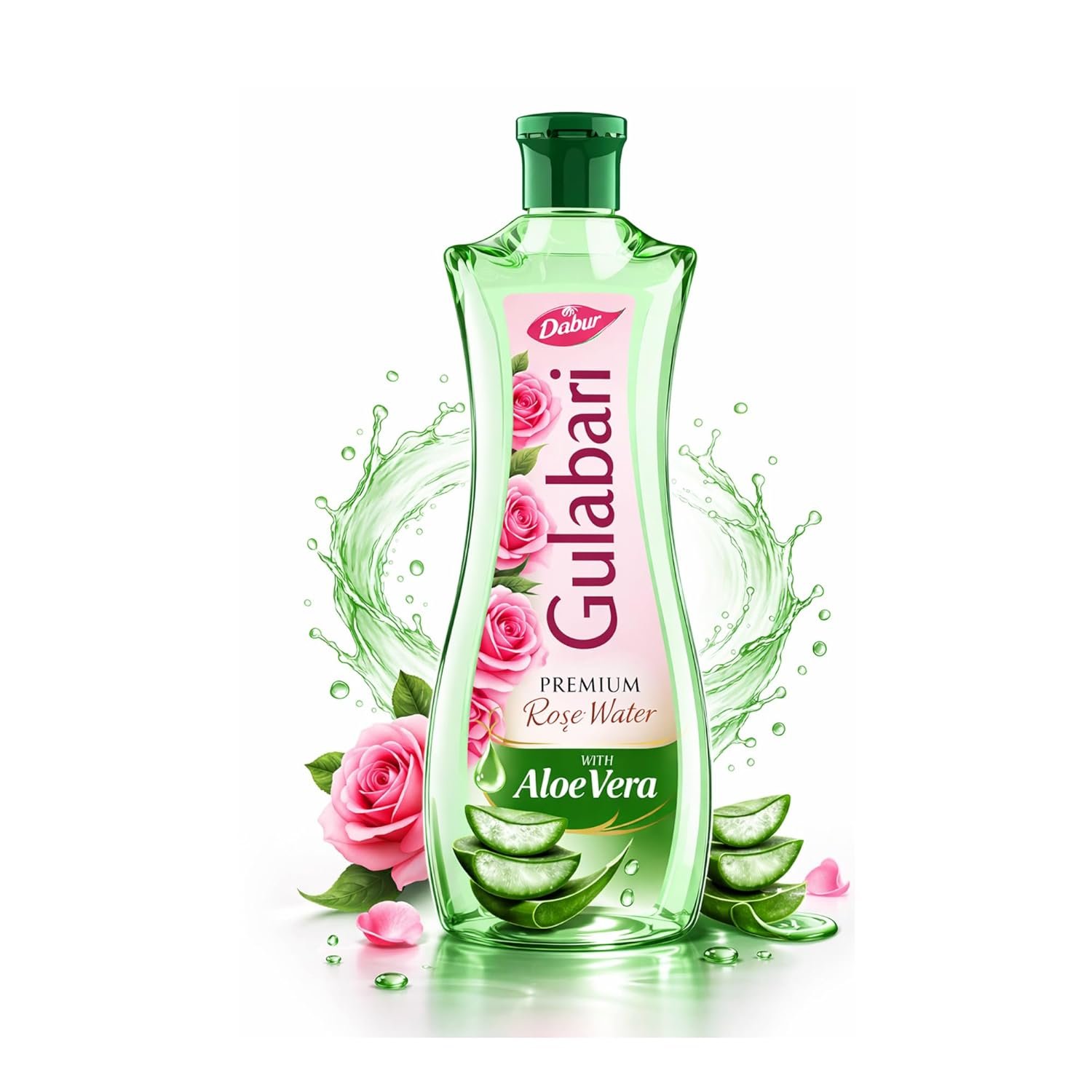 Dabur Gulabari Premium Rose Water with Aloe Vera - 400 ml
