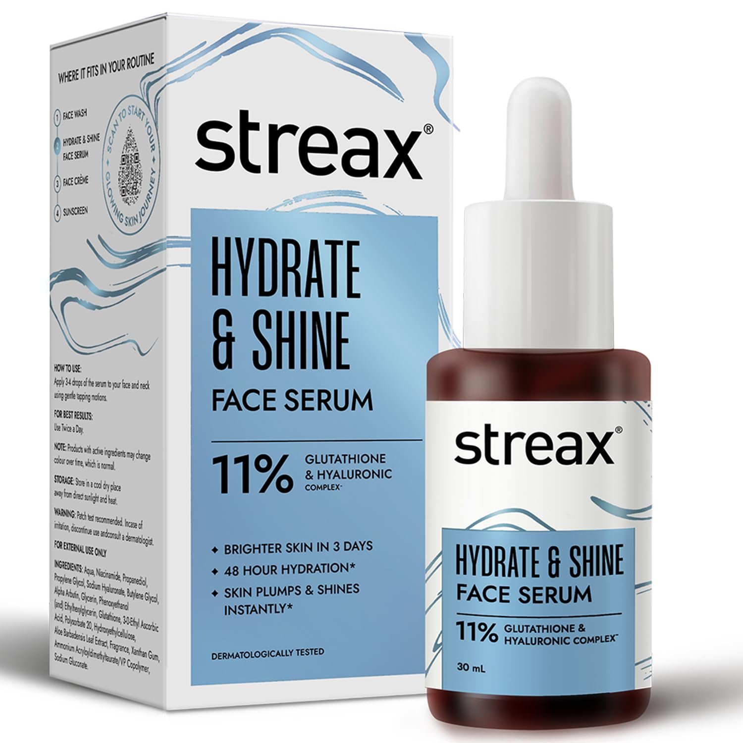 Streax Face Serum, 30ml
