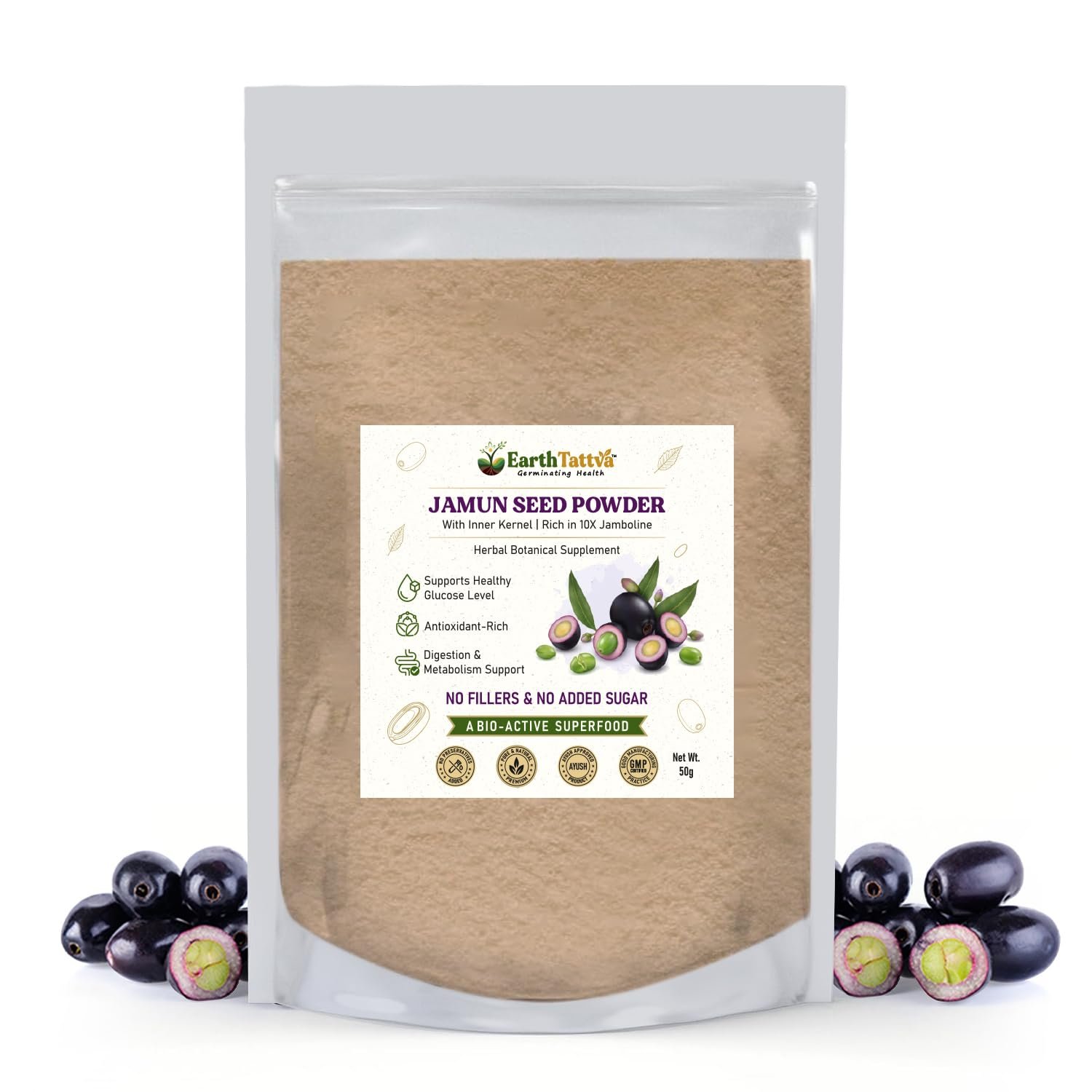 Jamun Seed Powder 50g @ 349/