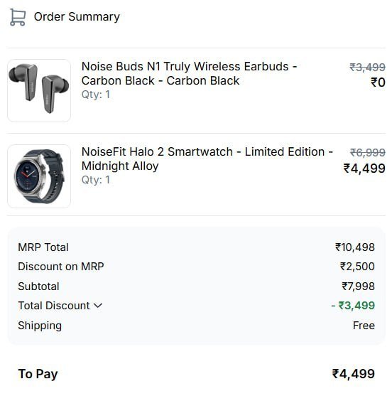 NoiseFit Halo 2 Smartwatch - Limited Edition