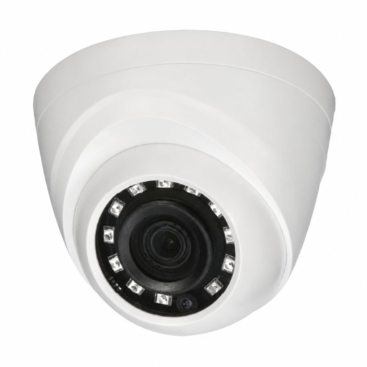 CP-UVC-DA40L2-0360, White 4MP HDCVI Wired Dome CCTV Camera | 3.6mm Fixed Lens, 20M Smart IR Night Vision, DWDR | Indoor Security & Surveillance Camera for Home, Office & Shop