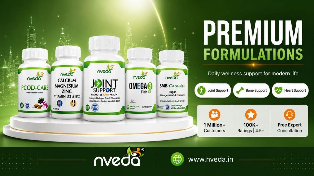 Ayurvedic & Nutritional Supplements Online India | Nveda