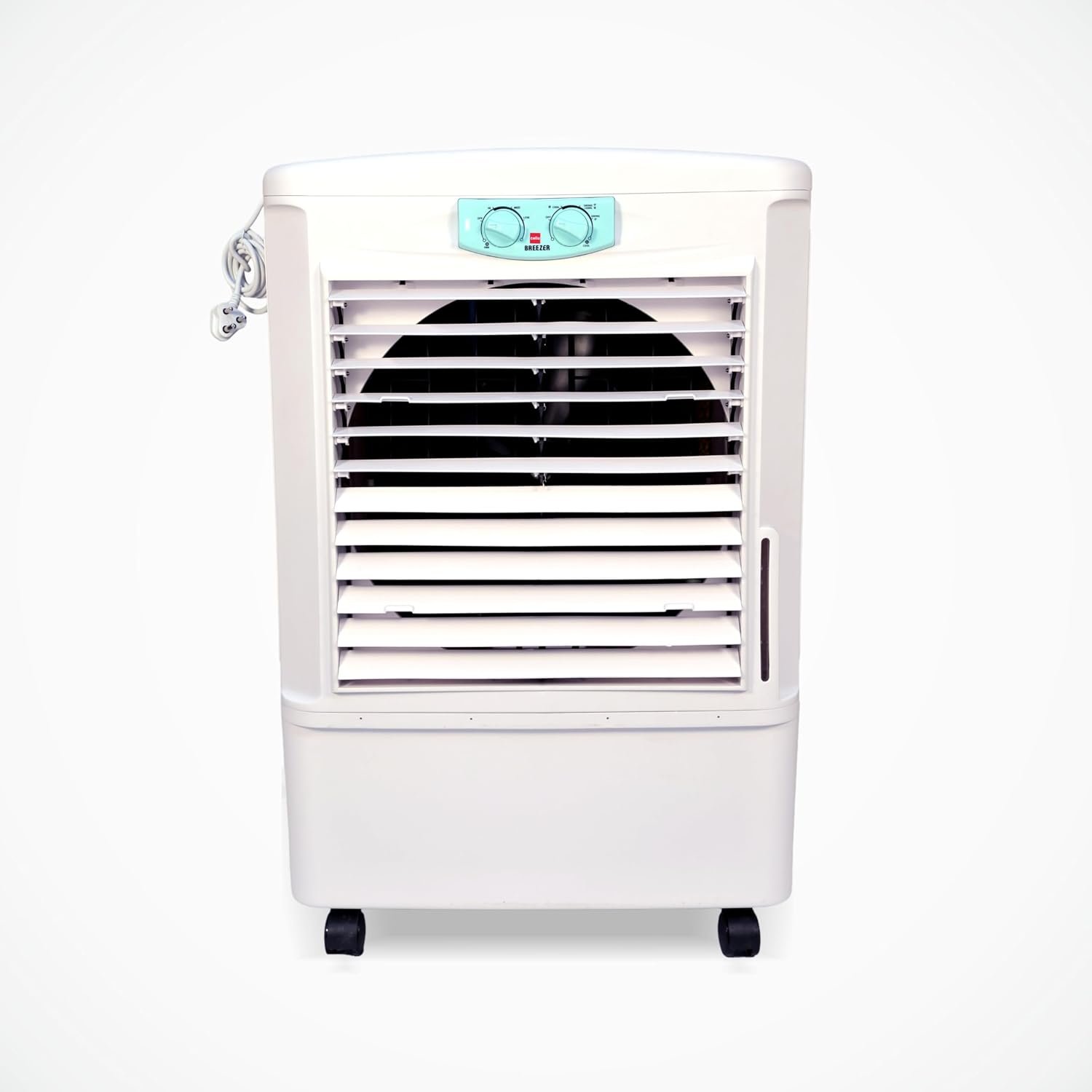 CELLO Breezer 45 Litres Heavy Duty Vertical Commercial Air Cooler | High-Density Honeycomb Cooling Pads, Auto-Fill Water Technology, Powerful Air Flow | Long Life Air Cooler For Restaurants & Offi