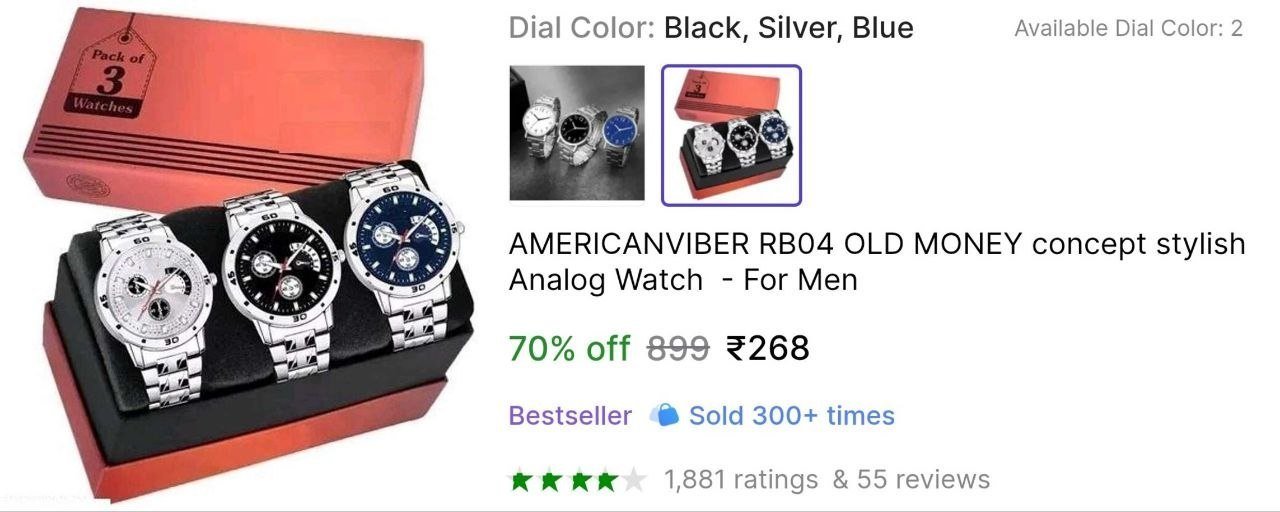 AMERICANVIBER RB04 OLD MONEY concept stylish Analog Watch  - For Men Price in India - Buy AMERICANVIBER RB04 OLD MONEY concept stylish Analog Watch  - For Men online at Shopsy.in