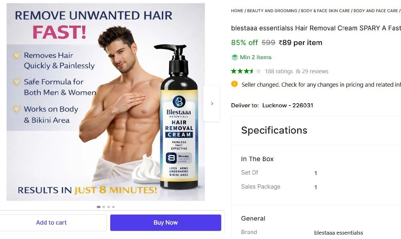blestaaa essentialss Hair Removal Cream SPARY A Fast Body Hair Remove Painless CREAM SPRAY Spray Price in India - Buy blestaaa essentialss Hair Removal Cream SPARY A Fast Body Hair Remove Painless CRE