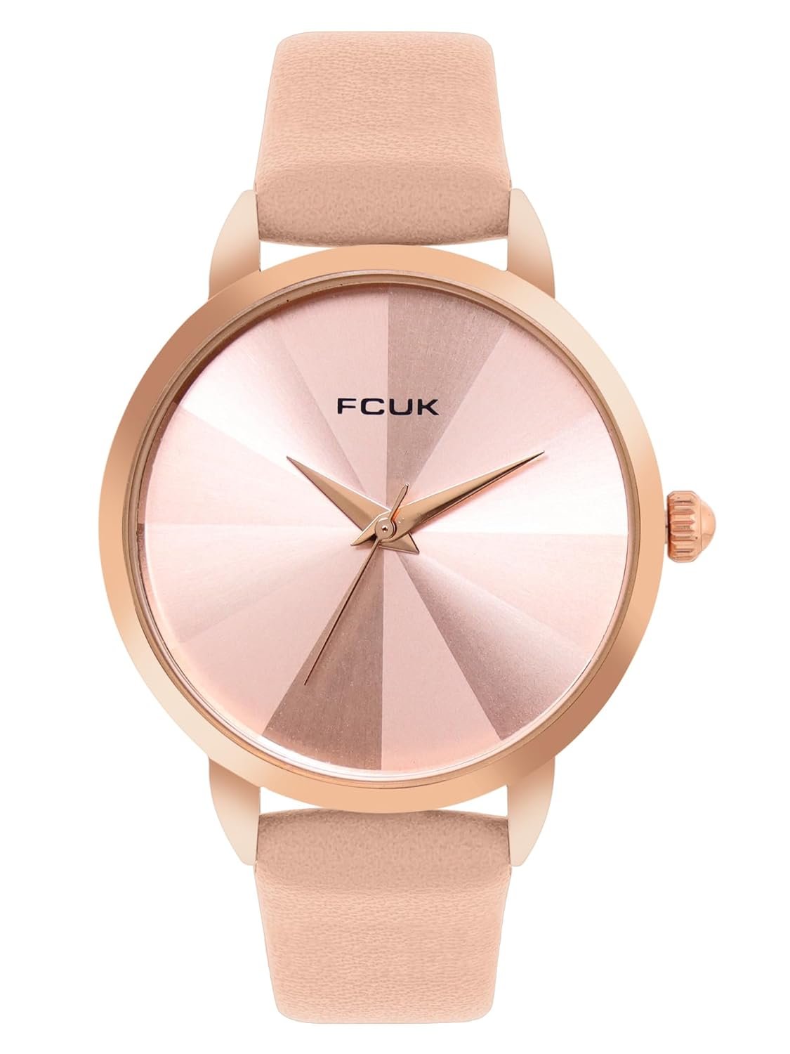 FCUK Beige Analog Watch for Women - FK00037B
