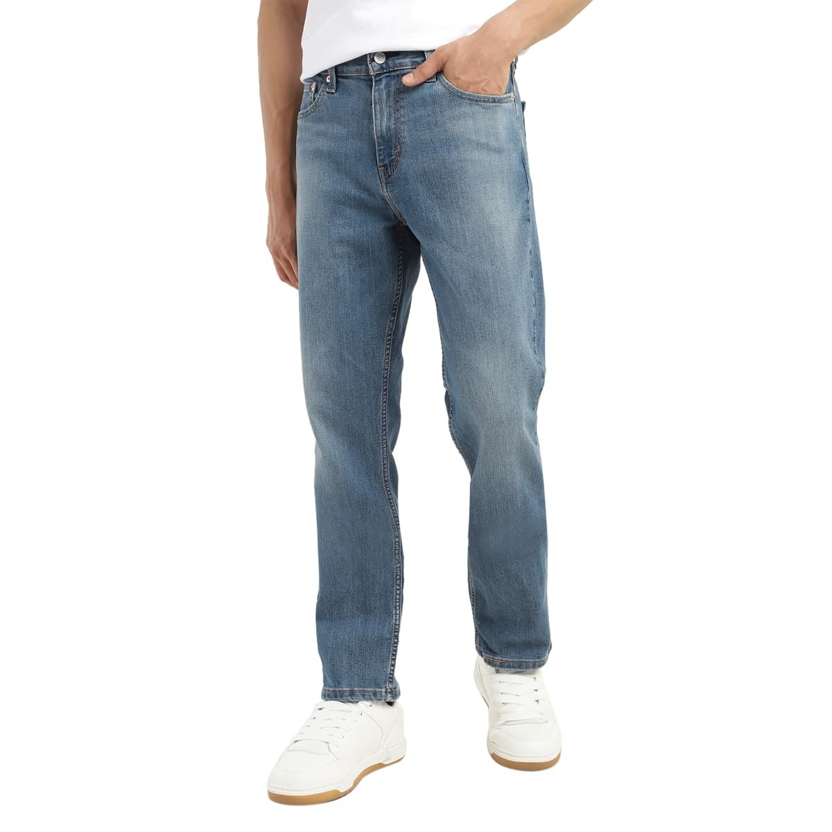 Levis Mens Slim Mid Rise Jeans
