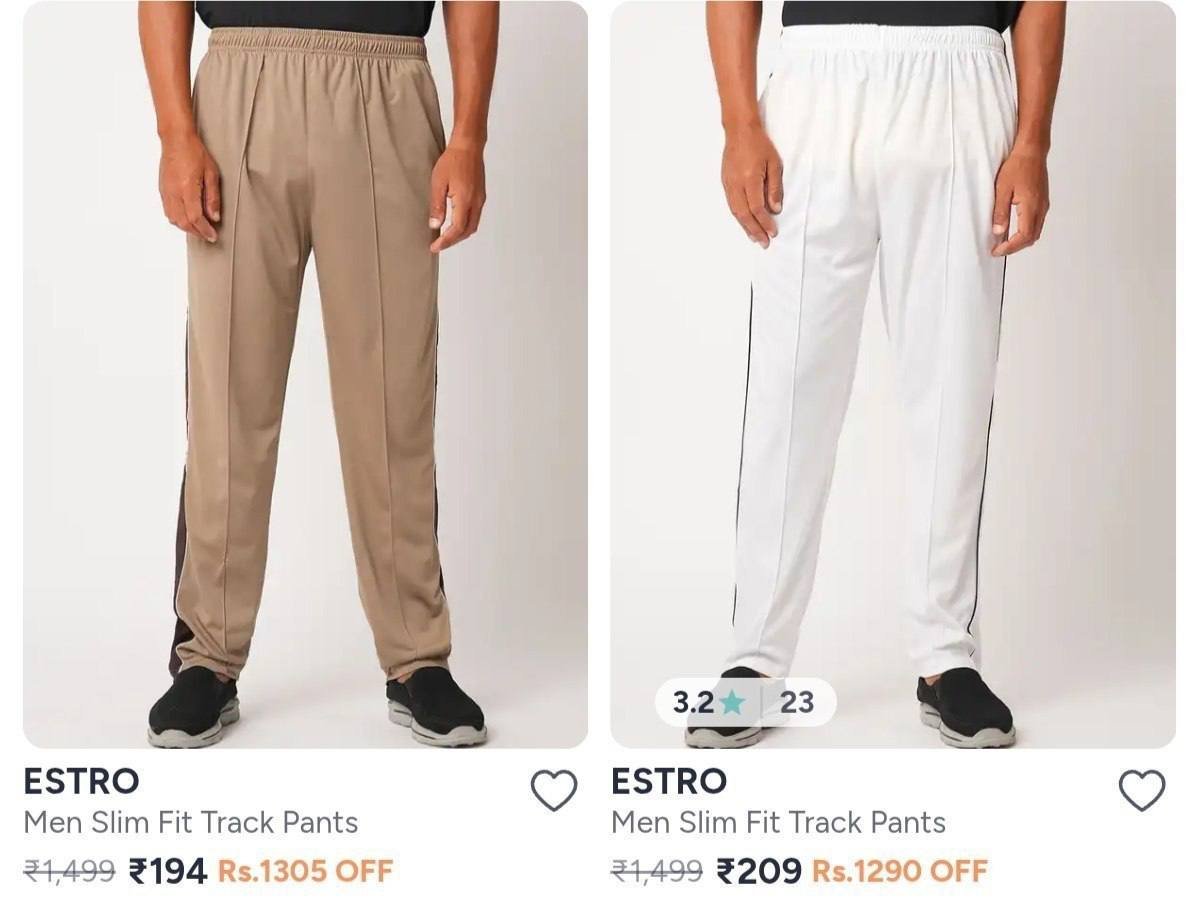Buy Track Pants for Men Online in India | Myntra