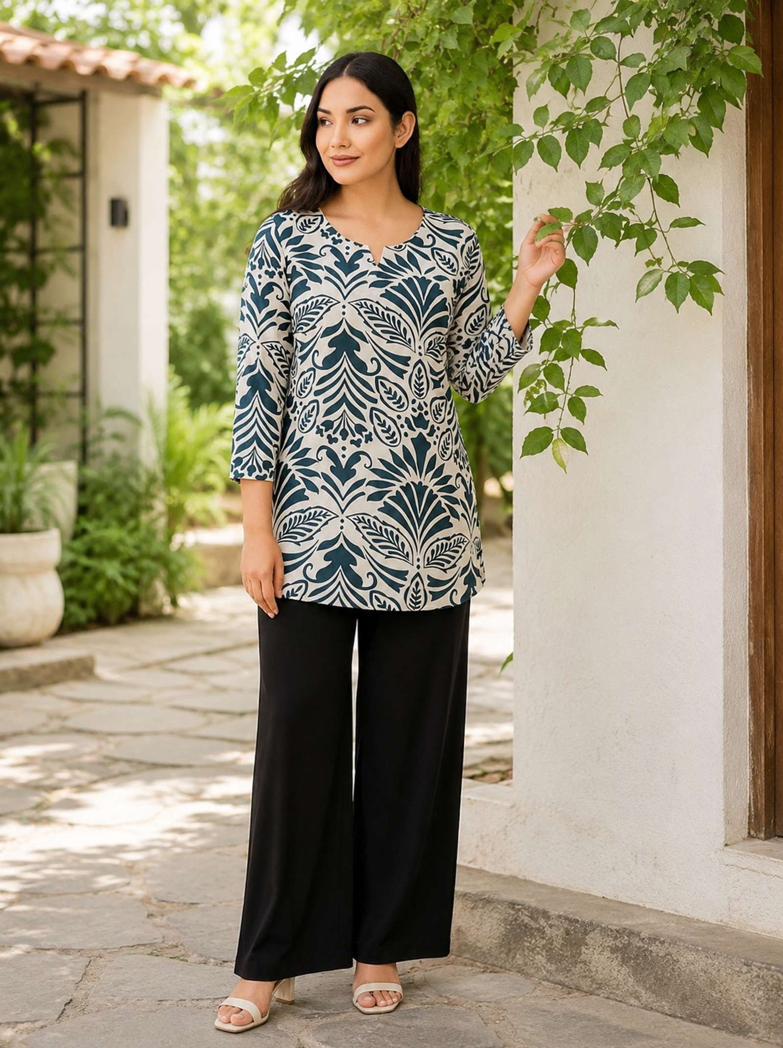 Fyunl Women Printed, Floral Print Straight Kurta - Buy Fyunl Women Printed, Floral Print Straight Kurta Online at Best Prices in India | Flipkart.com