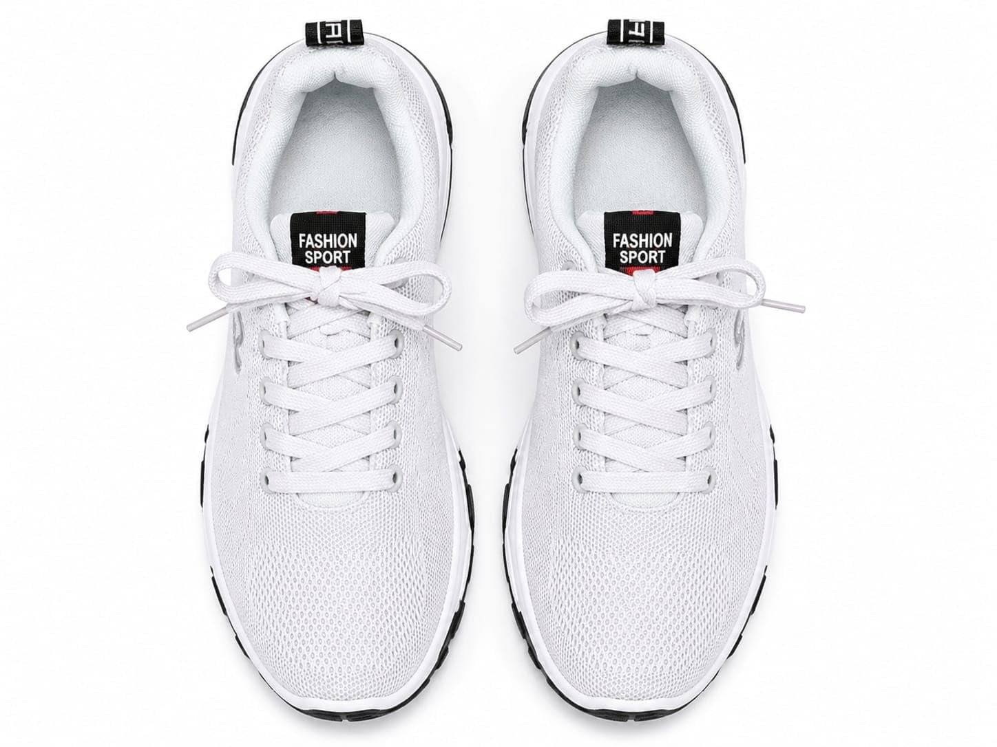 Men's Running Shoes | Breathable Mesh Sports Shoes with EVA Sole | Lightweight Walking Shoes | Lace-Up Athletic Sneakers | Gym, Jogging, Training & Daily Wear Footwear for Men