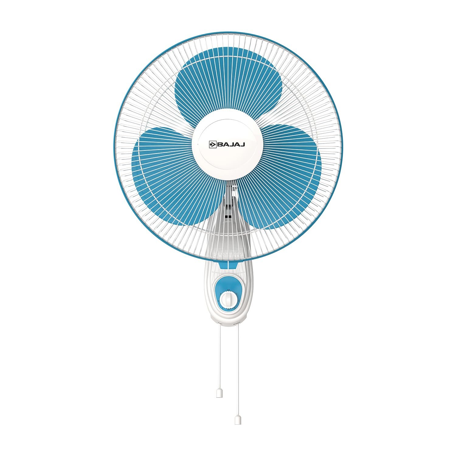 Bajaj Frore Neo 400 MM Wall Mount Fan | Wall Fan For Kitchen & Home | Smooth Oscillation | 100% Copper Motor | High Air Delivery | 3-Speed Control | Rust Free | 2-Yrs Warranty 【Blue】