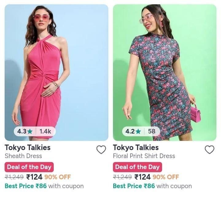 Dresses For Women | Buy Dresses For Women Online in India at Best Price