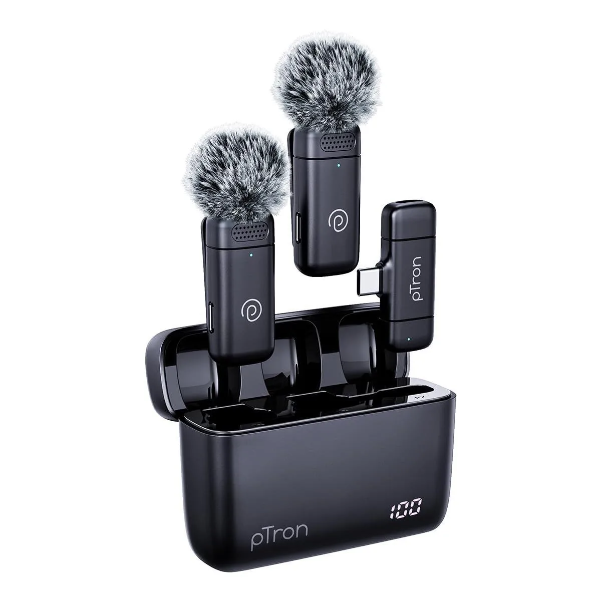pTron KWM-2 Type C Wireless Microphone