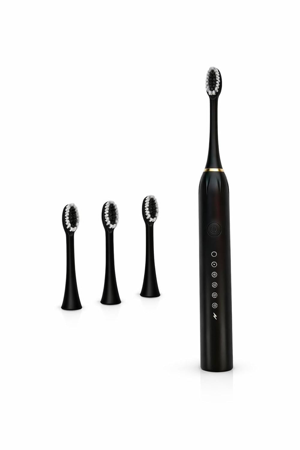 X-3 Rechargeable Smart Sonic Electric Toothbrush for Men & Women | 40,000 Sonic Strokes/Min | 6 Brushing Modes | 4 Replacement Brush Heads | USB Fast Charging | Up to 45 Days Battery Backup | IPX7