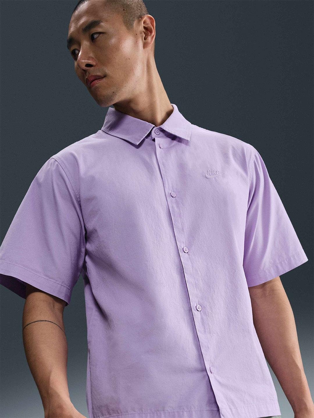 Buy Nike Club Men Short Sleeve Button Down Shirt -  - Apparel for Men