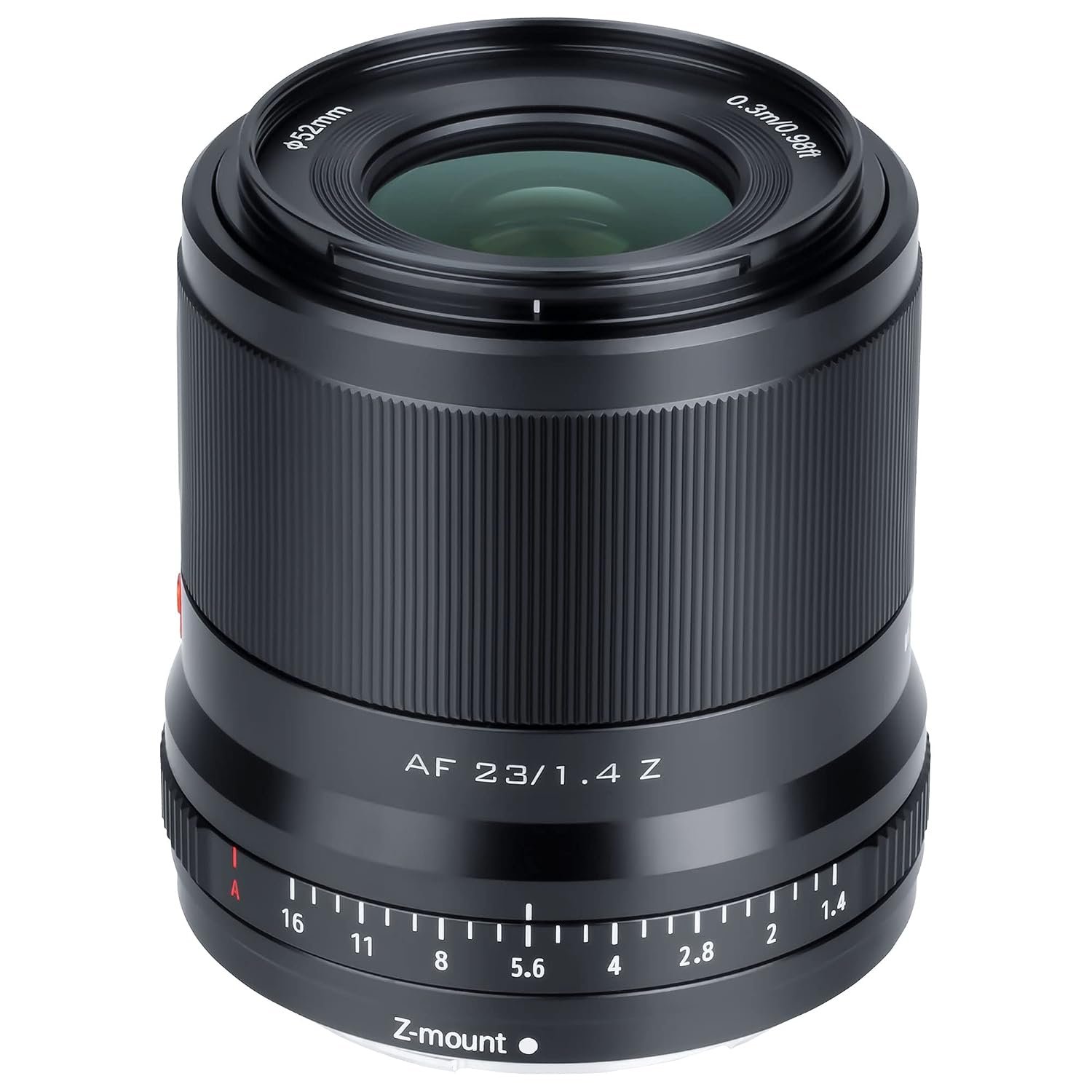VILTROX AF 23mm F1.4 Z Lens for Nikon Z Mount Camera Body, Auto Focus Wide Angle APS-C Prime Lens Large Aperture Compatible for Nikon Z Mount Camera Z5 Z50 Z6 Z6II Z7 Z7II Zfc