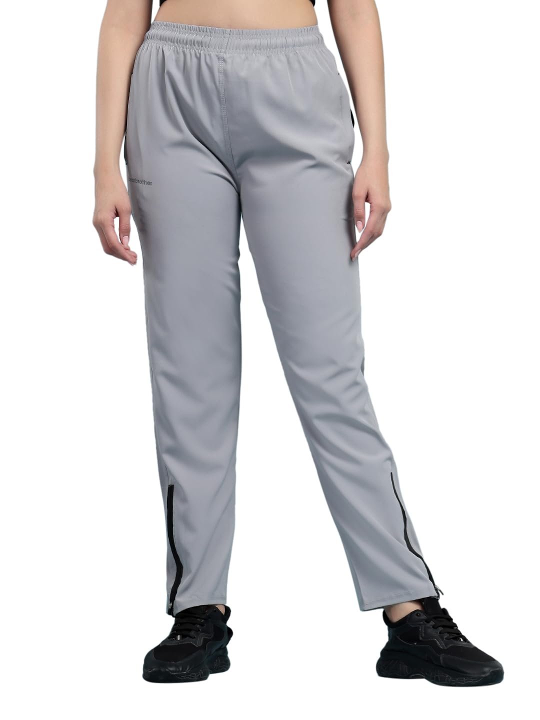 bearbrother Women Regular Fit Solid Trackpant