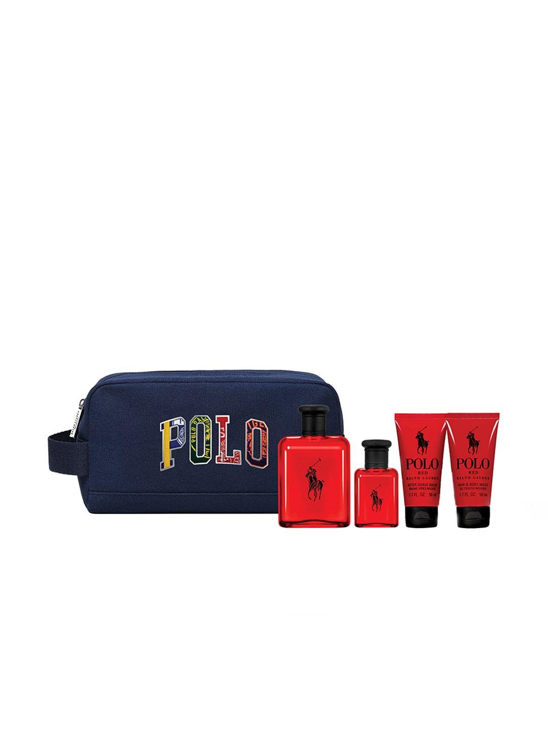 Buy Ralph Lauren Men Polo Red Set   EDT 125ml & 40ml + Body Wash 50ml + After Shave Balm 50ml -  - Personal Care for Men