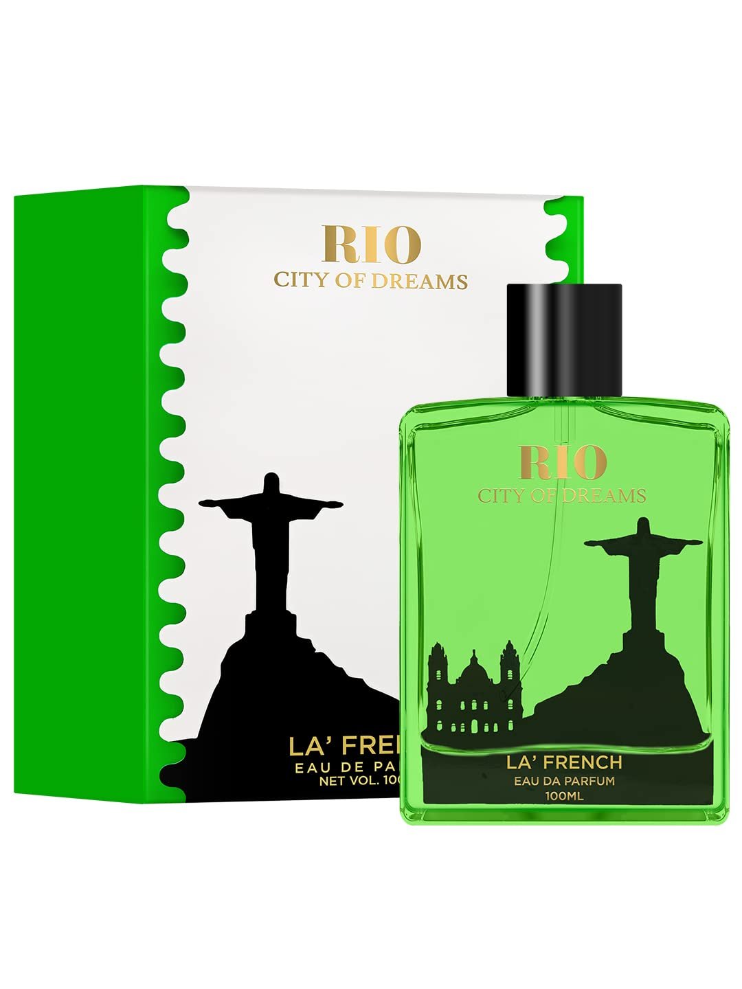 La French Rio Eau de Parfum - 100ml Unisex Perfume for Men and Women | Intense Long Lasting Perfume | Fresh, Spicy Aqua Notes | Premium Fragrance Scent EDP | Best Gift Perfume for Man and Woman