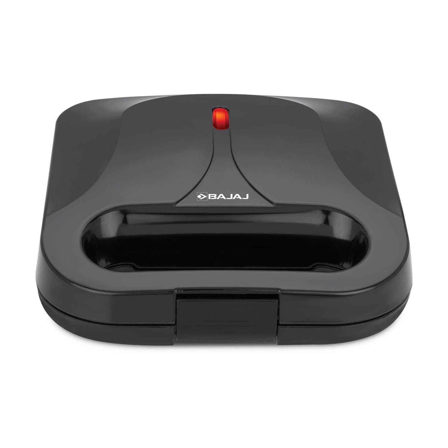 Bajaj SWX 5 800-Watt 2-Slice Sandwich Toaster | Non-Stick Coated Plates for Easy-to-Clean | Upright Compact Storage | Buckle Clips Lock | 2 Years Warranty 【Black】
