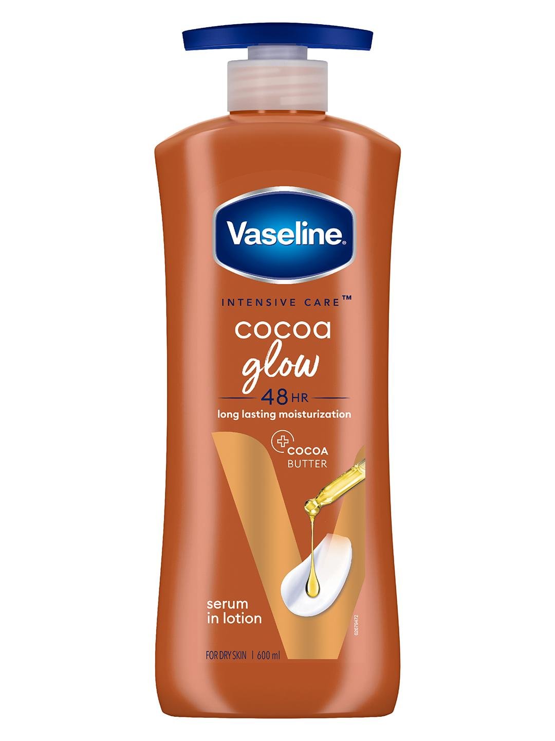 Buy Vaseline Cocoa Glow Serum In Lotion With 100% Pure Cocoa & Shea Butter   600 Ml -  - Personal Care for Unisex