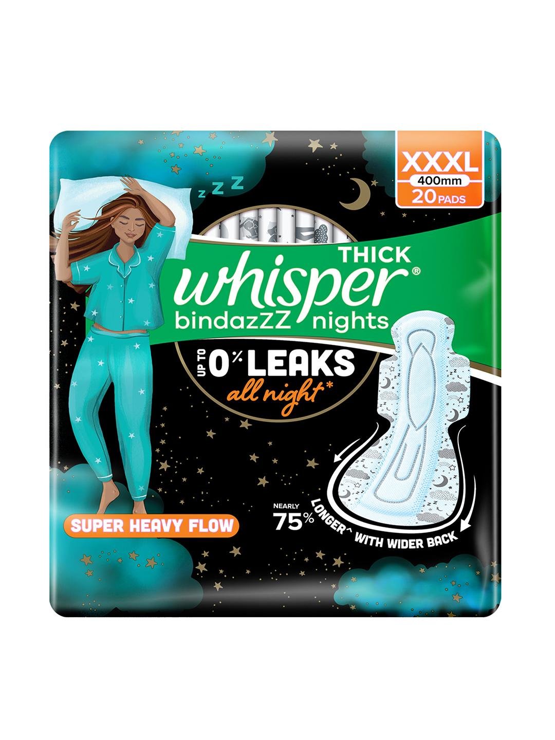 sanitary napkins whisper
