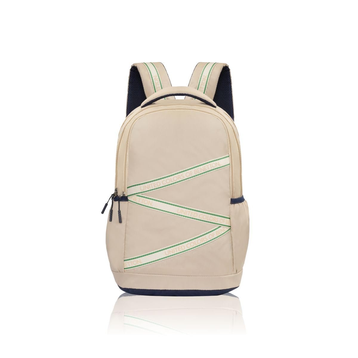 United Colors of Benetton Phantom 34L Laptop Backpack, Water-Resistant, Fits 14-inch Laptop, Stylish & Organized for Professionals